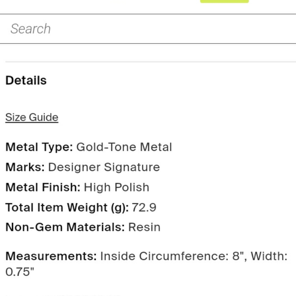 Retired Tory Burch Statement Logo Floating Hearts… - image 4